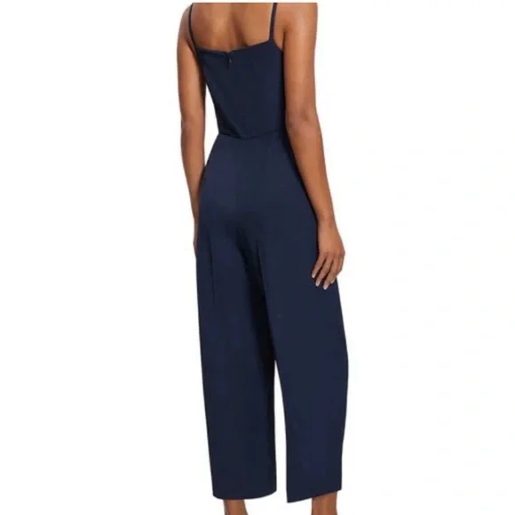 NWT Theory High Neck Navy Jumpsuit 6 - Picture 5 of 11